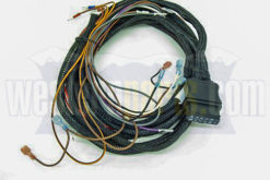 61437 9-pin relay style vehicle side wiring harness for western snow plows