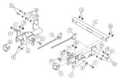 Western Plows Part# 67810 - Plow Mount Kit