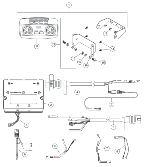 Pro-Flo 525/900 – 91800/91800-1/91850/91850-1 – Electrical Components ...