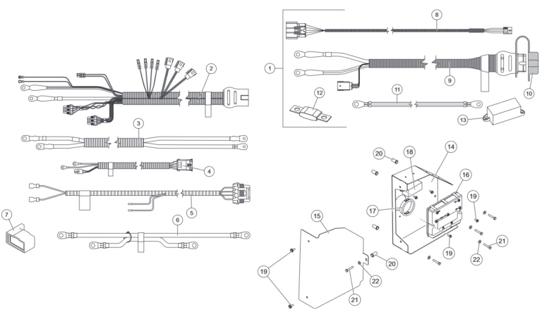 Tornado (1.5, 1.8 & 2.5 Cu. Yd.) Fleet Flex Electrical Components ...